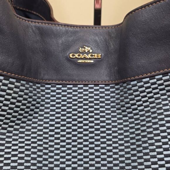 Coach Lexy Legacy Jacquard Shoulder Bag - Picture 3 of 14